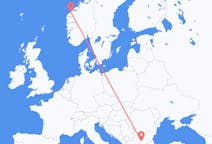 Flyrejser fra Ålesund til Plovdiv