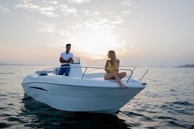  Coucher de soleil sur un bateau privé + Cava à Torrevieja