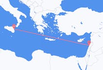 从贝鲁特飞往卡塔尼亞的航班