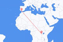 Flyrejser fra Goma til Jerez