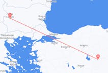 Lennot Nevşehiristä Sofialle
