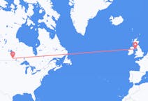 Vluchten van Winnipeg naar Douglas, Alaska