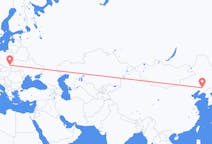 Flyreiser fra Shenyang, til Rzeszow