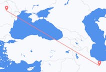 Flyreiser fra Teheran, til Bacau