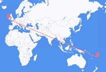 Flyg från Kadavu, Fiji till Killorglin, Irland