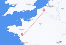 Flyreiser fra Nantes, Frankrike til Lille, Frankrike