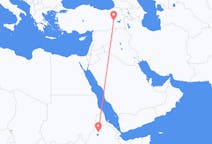 Flyreiser fra Gonder, Etiopia til Mus, Tyrkia