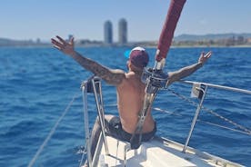 Sailing Experience in Barcelona with snacks and drinks