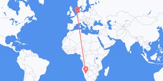 Vluchten van Namibië naar Nederland