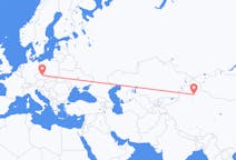 Flyreiser fra Ürümqi, Kina til Pardubice, Tsjekkia