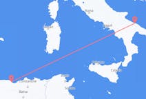 Flug frá Béjaïa til Bari