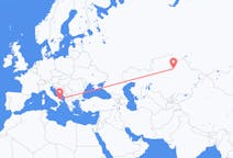 Flyrejser fra Nur-Sultan til Bari