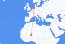 Flyrejser fra Niamey til Duesseldorf