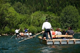 De Cracovie: Rafting sur la rivière Dunajec dans les montagnes de Pieniny