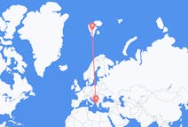 Flights from Corfu to Svalbard