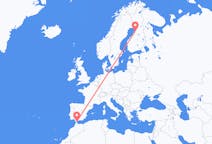 Vluchten van Gibraltar naar Oulu