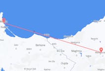 Lennot Tlemcenistä, Algeria Melillalle, Espanja