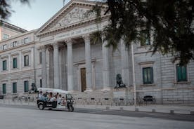 Expert Plus-Tour durch Madrid im privaten Öko-Tuk-Tuk