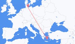 Voos de Lübeck, Alemanha para Santorini, Grécia