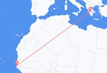 Flyreiser fra Banjul, Gambia til Patras, Hellas