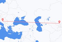 Flyrejser fra Shymkent til Sarajevo