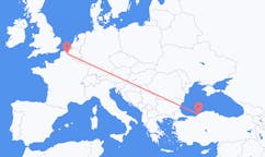 Loty z Lille, Francja do Zonguldaka, Turcja