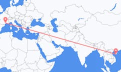 Flyrejser fra Sanya, Kina til Montpellier, Frankrig