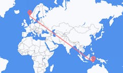 Vluchten van Dili, Oost-Timor naar Førde, Noorwegen