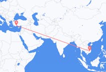 Flug frá Buon Ma Thuot, Víetnam til Antalya, Tyrklandi