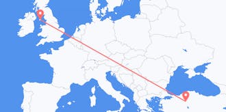 เที่ยวบินจาก เกาะแมนไปยัง ตุรกี
