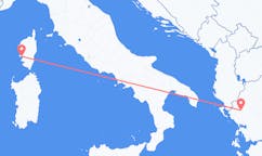 Flyg från Ajaccio, Frankrike till Ioánnina, Grekland