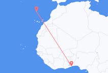 Vols de Lomé pour Funchal