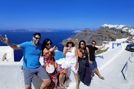 Evidenzia tour privato di Santorini