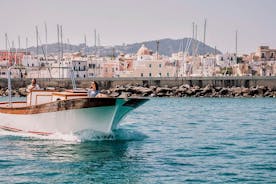 Bådtur på øen Ischia med en typisk Ischia 10-meters lancering hel dag