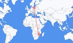 Flyrejser fra Xai-Xai, Mozambique til Katowice, Polen