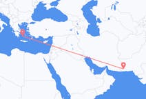 Flyreiser fra Turbat, Pakistan til Plaka, Hellas