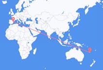 Flyrejser fra Nouméa til Castelló de la Plana