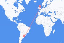 Flyreiser fra Mar del Plata, Argentina til Nottingham, England