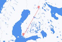 Flyrejser fra Kuusamo til Turku