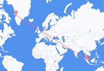 Flyreiser fra Singapore, til Ilulissat