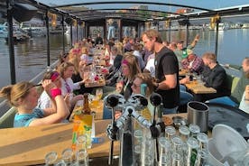 Groningen Terrace Boat Tour Experience med en hyggelig bar: 2 timer