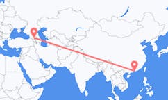 Flyreiser fra Shenzhen, til Tbilisi