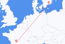 Lennot Limogesista, Ranska Ronnebyyn, Ruotsi