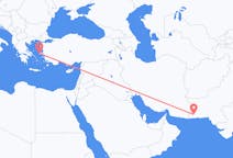 Flyreiser fra Turbat, Pakistan til Khios, Hellas