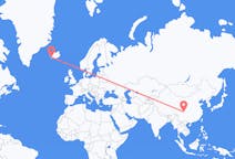 Flyrejser fra Chengdu til Reykjavík