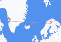 Flyreiser fra Kolari, til Ilulissat