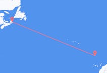 Flyreiser fra Sydney i Nova Scotia, til Funchal