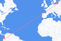 Lennot Quitosta Gdańskiin