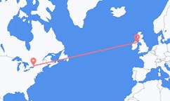 出发地 加拿大金斯顿前往北爱尔兰的贝尔法斯特的航班