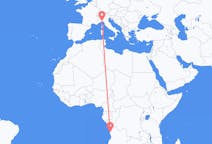 Flyrejser fra Luanda til Genova